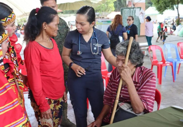 Talaingod medical outreach